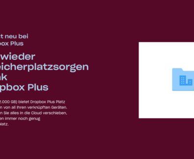Dropbox Plus – Jetzt mit 2 GB Speicherplatz dafür auch teurer